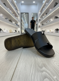 HERMES leather slipper