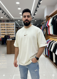 NKE ROUND SPORT JERSEY OVERSIZED T-SHIRT