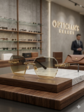 Salvatore Ferragamo Gancini Rimless Aviator SHADES
