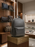 POLICE Textured Faux-Leather Backpack BAG