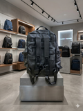 Tommy Hilfiger Signature Matte Black Utility Backpack