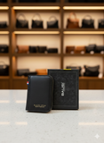 BALISI Style Smooth Leather Accordion Wallet