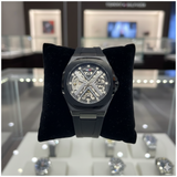 Tommy Hilfiger 44mm Automatic Skeleton – Integrated Silicon Strap watch