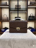 Michael Kors Carmen Medium Logo Satchel BAG