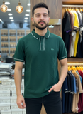 LCST TIPPED EDGE PIQUE POLO T-SHIRT