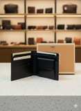 COPS Classic Leather Bi-Fold Wallet