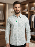 UNITD COLORS OF BENTTON VINTAGE BOTANICAL PRINTED SHIRT