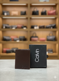 Calvin Luxury Genuine Leather Men’s Bi-Fold Wallet