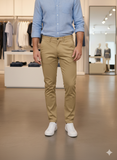 HKT LONDON COTTON CHINOS TROUSER