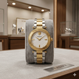 Versace Hellenyium Two-Tone Gold & Silver Ladies Watch
