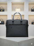 Brbry Men’s Textured Business Laptop Bag