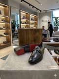 FRANK ROMELO Premium Smooth Leather Bit Loafers