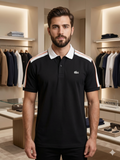 LCST COLOR-BLOCK PANEL PIQUE POLO T-SHIRT