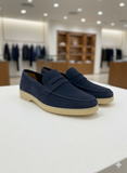 LRA PIANA LUX SUEDE PENNY LOAFERS