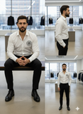 BLMN MONOGRAM CREST BUTTON-DOWN OG SURPLUS SHIRT