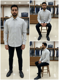 HG BSS ESSENTIAL TEXTURE & MONOGRAM DESIGNER SHIRT