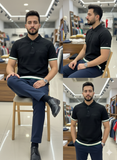 TMY ESSENTIAL SOLID POLO T-SHIRT
