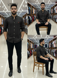 RLP ICONIC GINGHAM LINEN SHIRT