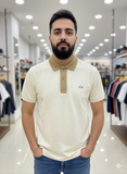 LCST CLASSIC FIT TWO-TONE WITH CONTRAST COLLAR POLO T-SHIRT