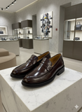 TODS CLASSIC LEATHER MENS BLACK LOAFERS