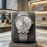 Calvin Klein Minimalist Sunray Dial women's Wrist WATCH