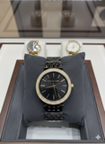 Michael Kors Darci Gold-Tone and Black Dial Pavé ladies Watch