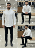 T-F IMPORTED LUXURY TAILORED PLAIN SHIRT