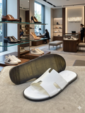 HEMS Leather Slide Sandals