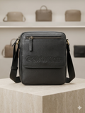 Calvin Klein Textured Leather Crossbody Bag