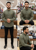 RLP SIGNATURE BUTTON-DOWN PLAIN SHIRT