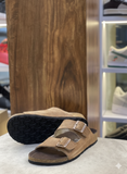 Birkenstock Suede Comfort & Style leather slipper