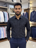 IMP PREMIUM BAROQUE EMBROIDERED CRYSTAL LUXURY DESIGNER SHIRT