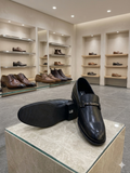 HG BOSS Modern Executive Slate-Grey Loafers