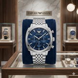 Emporio Armani Men's Chronograph Stainless Steel Watch