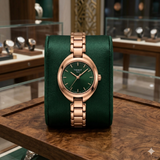 Tissot 1853 Rose Gold-Tone Green Dial Women's Watch