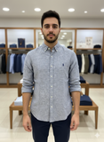 RLP PREMIUM BUTTON-DOWN LINEN SHIRT