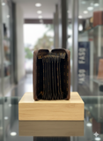 Woodland Distressed Leather Accordion Card Organizer wallet