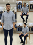 RLP PREMIUM BUTTON-DOWN LINEN SHIRT
