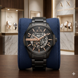Armani Exchange (A|X) Giacomo Skeleton METAL STRAP OG WATCH
