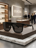 Gucci Flat-Top Shield SHADES