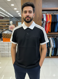 TMY ICONIC COLORBLOCK POLO T-SHIRT