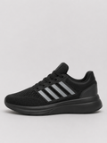 ADS Stealth Black with Reflective Stripes - Lightweight Comfort Running casual Shoes
