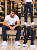 R/R STRAIGHT FIT RAW INDIGO CORE DENIMS JEANS