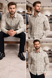 UNITD COLORS OF BENTTON MULTI-TONAL TROPICAL PRINTED SHIRT