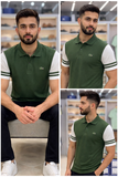 LCST VARSITY SLEEVE POLO T-SHIRT
