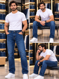 EMP STRAIGHT FIT INDIGO BLUE JEANS