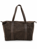 Premium Brown Travel Tote Bag