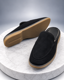 SF Mules Casual Suede-Style Slip-On Mules LOAFERS