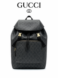 Gucci GG Monogram Luxury Travel Backpack Bag