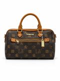 LAKDE MONOGRAM & FLOWER BOSTON LADIES SLING BAG